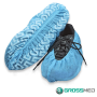 Cubrebotas Descartables 40 g (Azul - One Size Fits All) - Paquete x 100 Unidades - GROSSMED