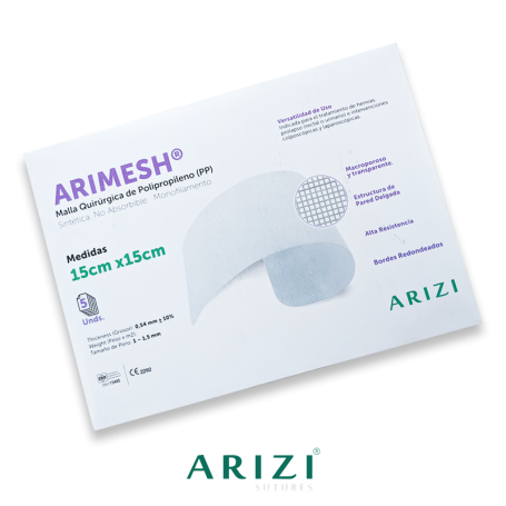 Malla de Polipropileno 15 cm x 15 cm ARIMESH (E) - Paquete x 5 Unidades - ARIZI
