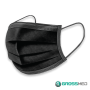 Mascarillas Descartables 2 Ligas Negras (Tapabocas) - Caja x 50 Unidades - GROSSMED