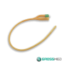 Sonda Foley 2 Vías 14 Fr con Balón de 5-15 mL (Recubierta de Silicona) (E) - Caja x 10 Unidades - GROSSMED