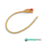 Sonda Foley 2 Vías 18 Fr con Balón de 5-15 mL (Recubierta de Silicona) (E) - Caja x 10 Unidades - GROSSMED