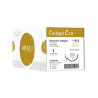 Catgut Cro 813: Crómico 1 - 75 cm, Aguja de 1/2 Círculo Punta Cónica 37 mm - Caja x 12 Unidades - ARIZI