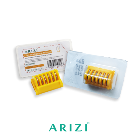 Clips de Titanio Para Ligaduras AZ400 (E) - Unidad - ARIZI