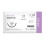 Aricryl 339: Poliglactina 910 2/0 - 70 cm, Aguja de 1/2 Círculo Punta Cónica 36 mm - Caja x 12 Unidades - ARIZI