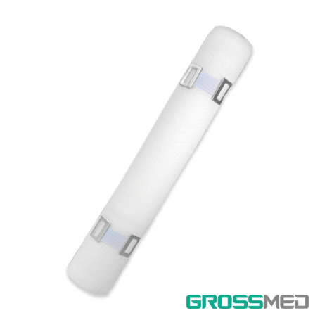 Venda Elástica Ajustable Max Con Clip 20 cm x 4 mts (Blanca) - Caja x 20 Unidades - GROSSMED