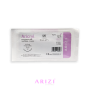 Aricryl 121: Poliglactina 910 5/0 - 70 cm, Aguja de 3/8 Corte Inverso 19 mm - Caja x 12 Unidades - ARIZI
