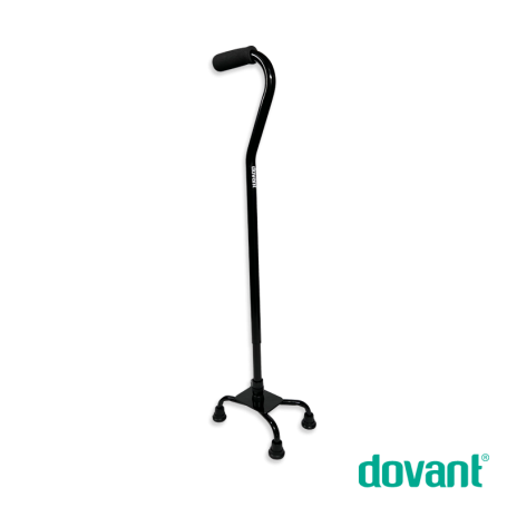 Bastón de Aluminio Base Angosta (4 Puntos) - Unidad -DOVANT