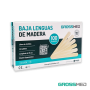 Baja Lengua de Madera - Caja x 100 Unidades - GROSSMED