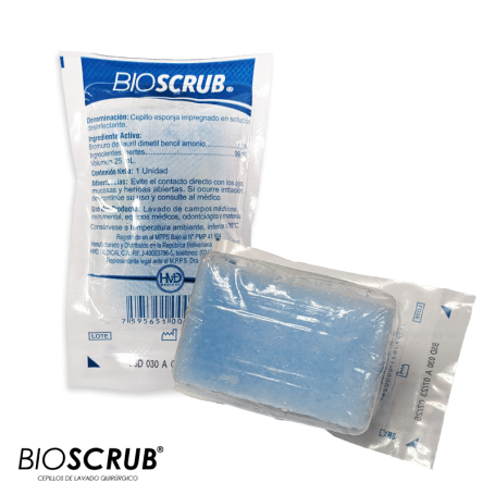 Cepillo Quirúrgico Solución de Bromuro - Unidad - BIOSCRUB