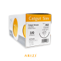 Catgut Sim 842 Catgut Simple 3/0, 70 cm, Aguja de 1/2 Círculo de Punta Cónica 36 mm - Caja x 12 Unidades - ARIZI