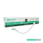 Sonda Foley de Silicona 2 Vías con Válvula de Plástico 14 Fr y Balón de 5 - 15 mL (E) - Caja x 10 Unidades - GROSSMED