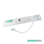 Sonda Foley de Silicona 2 Vías con Válvula de Plástico 14 Fr y Balón de 5 - 15 mL (E) - Caja x 10 Unidades - GROSSMED