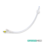Sonda Foley de Silicona 2 Vías con Válvula de Plástico 20 Fr y Balón de 5 - 15 mL (E) - Caja x 10 Unidades - GROSSMED