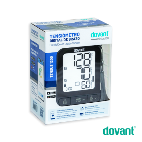 Tensiómetro Digital de Brazo TENSUS 1200 Con Bluetooth - Unidad - DOVANT