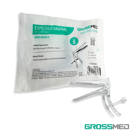 Espéculo Vaginal Estéril (Talla S) - Unidad - GROSSMED