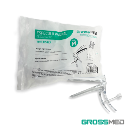 Espéculo Vaginal Estéril (Talla M) - Unidad - GROSSMED