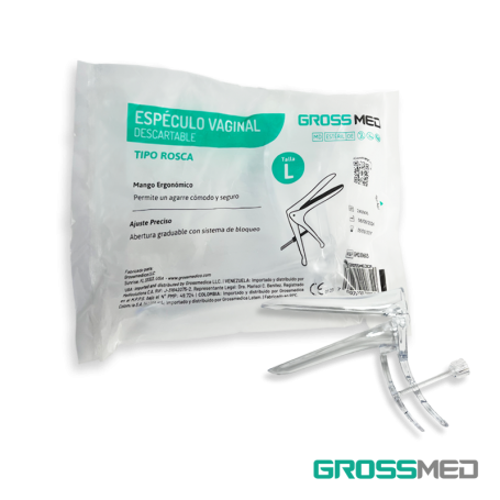 Espéculo Vaginal Estéril (Talla L) - Unidad - GROSSMED