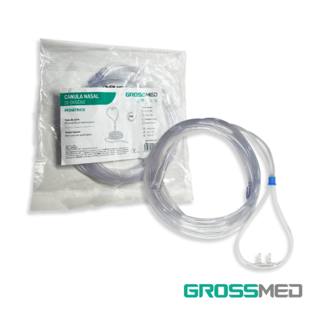 Cánula Nasal de Oxígeno de 1,8 m (Pediátrico) - Unidad - GROSSMED
