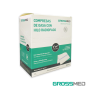 Compresa de Gasa Estéril 4"x4" Con Hilo Radiopaco (Rx) - Caja x 5 Sobres x 10 Unidades - GROSSMED
