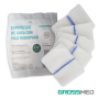 Compresa de Gasa Estéril 4"x4" Con Hilo Radiopaco (Rx) - Caja x 5 Sobres x 10 Unidades - GROSSMED