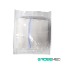 Compresa de Gasa Estéril 4"x4" Con Hilo Radiopaco (Rx) - Caja x 5 Sobres x 10 Unidades - GROSSMED