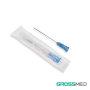 Aguja Hipodermica 23G x 1 1/2" (E) - Caja x 100 Unidades - GROSSMED