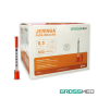 Jeringa de 0,3 cc con Aguja Integrada 31G x 5/16" (Naranja) (E) - Caja x 100 Unidades - GROSSMED