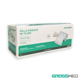 Rollo Adhesivo No Tejido 20 cm X 10 mts - Unidad - GROSSMED Rollo Adhesivo No Tejido 20 cm X 10 mts - Unidad - GROSSMED