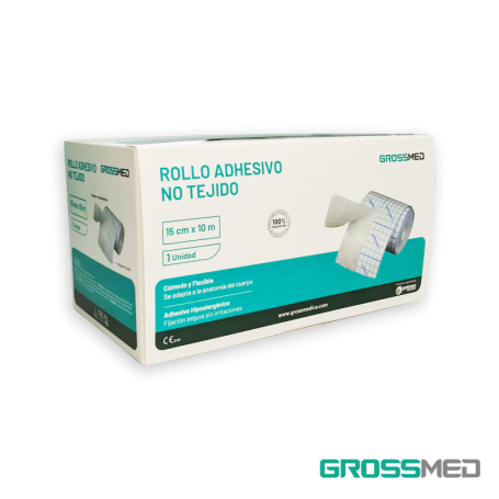 Rollo Adhesivo No Tejido 15 cm X 10 mts - Unidad - GROSSMED