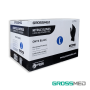 Guantes de Nitrilo para Examen (Sin Polvo) - Talla L - Negro Onyx - Caja x 100 Unidades - GROSSMED