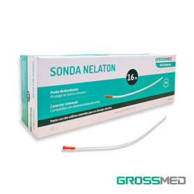 Sonda Nelaton de PVC - Tipo Estándar 16 Fr (E) - Caja X 100 Unidades - GROSSMED