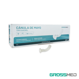 TuMaterialMédico.com | Cánula de Mayo 70 mm (N° 1 - Blanco) GROSSMED