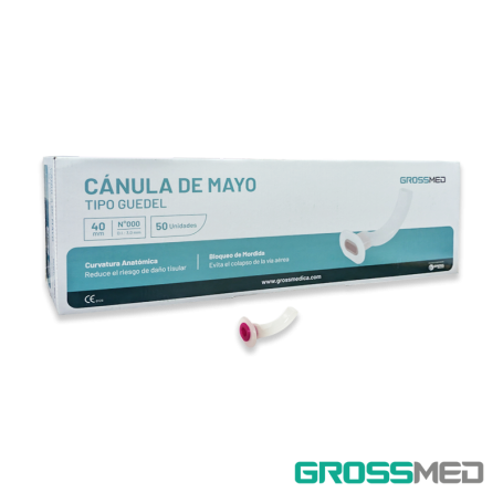 TuMaterialMédico.com | Cánula de Mayo 60 mm (N° 000 - Rosa) GROSSMED