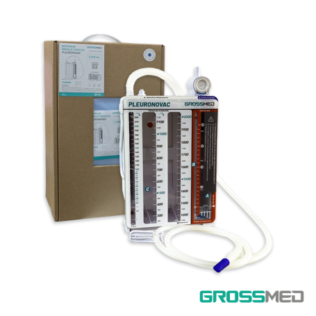 TuMaterialMédico.com | Sistema de Drenaje Torácico PLEURONOVAC GROSSMED