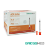 TuMaterialMédico.com | Jeringa de 0,5 cc con Aguja Integrada 30G x 1/2" GROSSMED