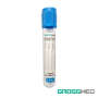 TuMaterialMédico.com | Tubos de Recolección de Sangre de Vidrio Tapa Azul GROSSMED
