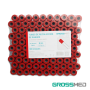 TuMaterialMédico.com | Tubos de Recolección de Sangre de PET Tapa Roja (Con Activador) GROSSMED