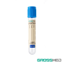 TuMaterialMédico.com | Tubos de Recolección de Sangre de PET Tapa Azul GROSSMED