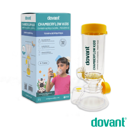 TuMaterialMédico.com | Cámara Nebulizadora CHAMBERFLOW Pediátrico DOVANT