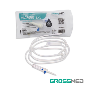 TuMaterialMédico.com | Macrogotero Estéril en Y (20 Gotas) GROSSMED