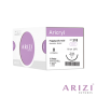 Aricryl 318: Poliglactina 910 0 - 75 cm, Aguja de 1/2 Círculo Punta Cónica 26 mm - Caja x 12 Unidades - ARIZI