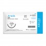 Arisilk 833: Seda 2/0 - 75 cm, Aguja de 1/2 Círculo Punta Cónica 26 mm - Caja x 12 Unidades - ARIZI
