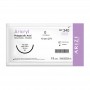 Aricryl 340: Poliglactina 910 0 - 70 cm, Aguja de 1/2 Círculo Punta Cónica 36 mm - Caja x 12 Unidades - ARIZI