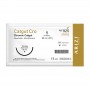 Catgut Cro 925: Crómico 1 - 90 cm, Aguja de 1/2 Círculo Punta Cónica 36 mm - Caja x 12 Unidades - ARIZI