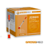Jeringa de 1 cc con Aguja Integrada 30G x 1/2" (Naranja) (E) - Caja x 100 Unidades - GROSSMED