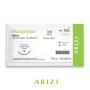 Mononylon 163: Nylon 3/0 - 75 cm, Aguja de 3/8 Corte Inverso 24 mm - Caja x 12 Unidades - ARIZI