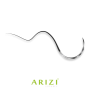Mononylon 164: Nylon 2/0 - 75 cm, Aguja de 3/8 Corte Inverso 24 mm - Caja x 12 Unidades - ARIZI