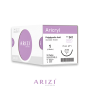 Aricryl 341: Poliglactina 910 1 - 70 cm, Aguja de 1/2 Círculo Punta Cónica 36 mm - Caja x 12 Unidades - ARIZI