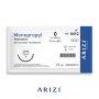 Monopropyl 8412: Polipropileno 0 - 75 cm, Aguja de 1/2 Círculo Punta Cónica 26 mm - Caja x 12 Unidades - ARIZI