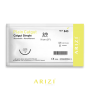 Catgut Sim 843 Catgut Simple 2/0, 75 cm, Aguja de 1/2 Círculo de Punta Cónica 37 mm - Caja x 12 Unidades - ARIZI